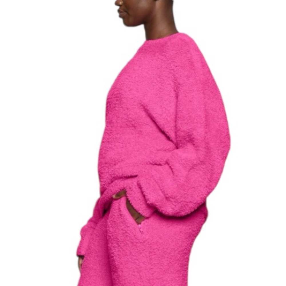 Skims Cozy Knit XXS/XS Sweater in Pink - Picture 2 of 8